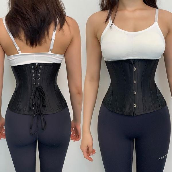 벨라인쉐입코르셋 허리보정 복대 흉통줄이기 다이어트