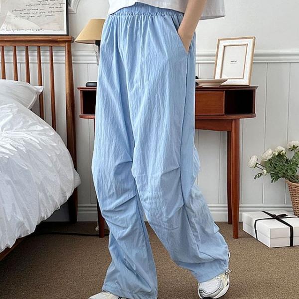 신상 여자 스트링팬츠 캐주얼룩 패션 밴딩 인기 바지