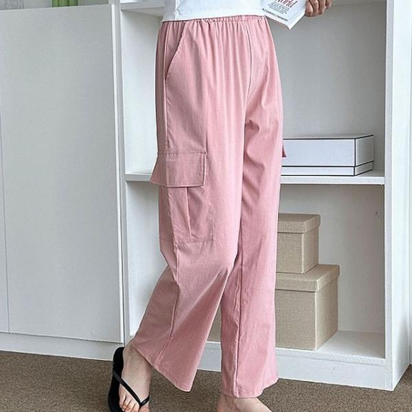 여자 카고 와이드 팬츠 신상 데일리룩 인기 여름 바지