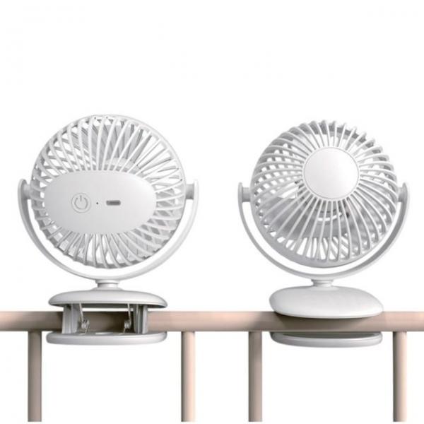 다용도 클립 유모차 차량용 집게형 저소음 무선선풍기