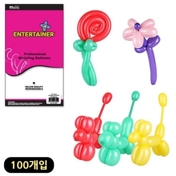 260N 요술풍선 스탠다드 색상혼합 100개입