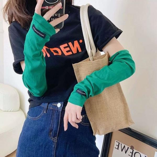 핏픽 끈조절 팔토시 운전 여행 운동 사무 자외선차단