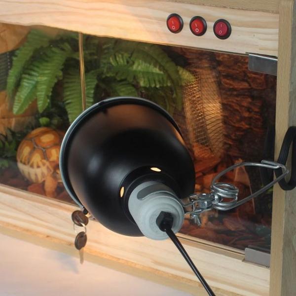 다용도 램프 거치대 파총류 거북이 도마뱀 램프홀더