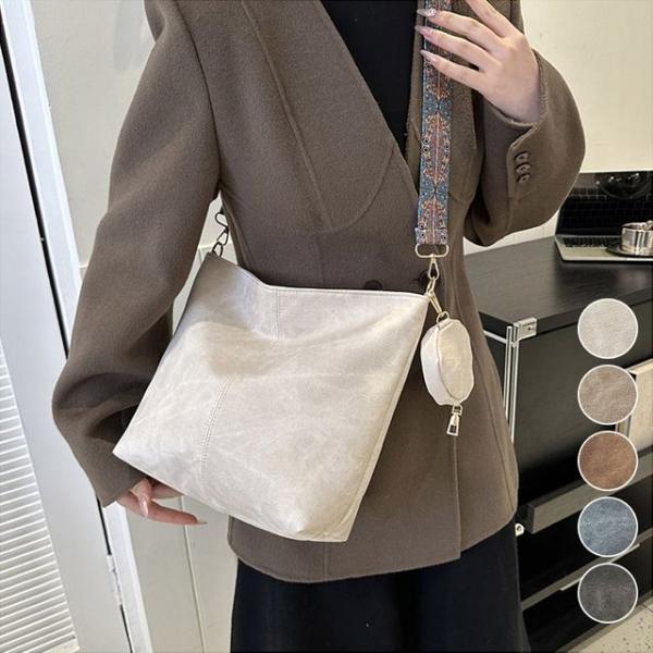 무늬스트랩 빈티지 크로스백