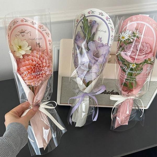 키밍 꽃다발 포장지 홀더 10p 포장용품 부자재 드