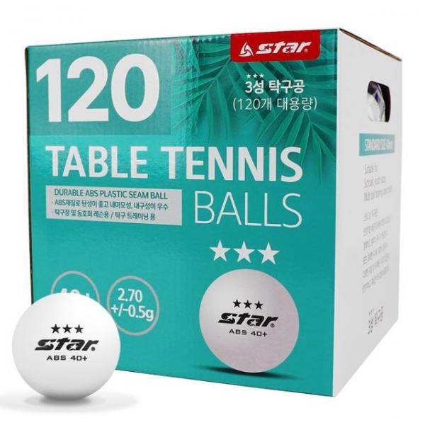 스타 탁구공 3성 120개입
