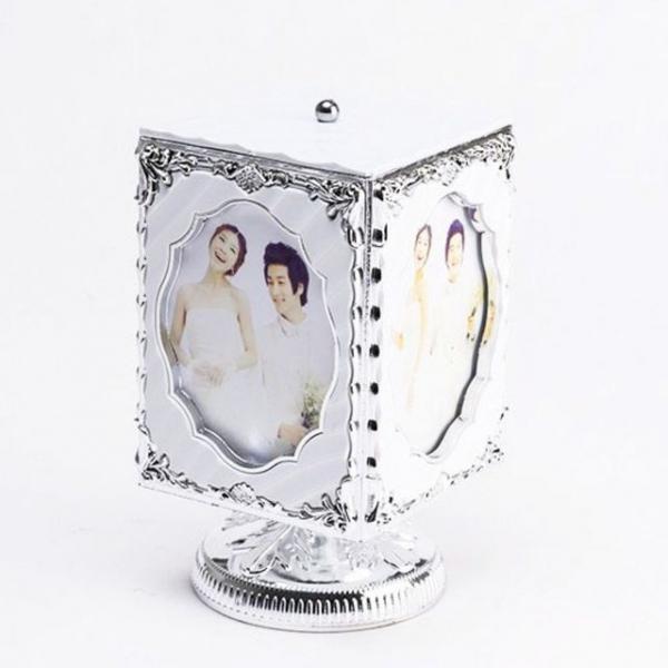 웨딩액자 회전 액자 프레임 오브제 인테리어 90X90