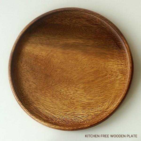 아카시아 원형소반 2호