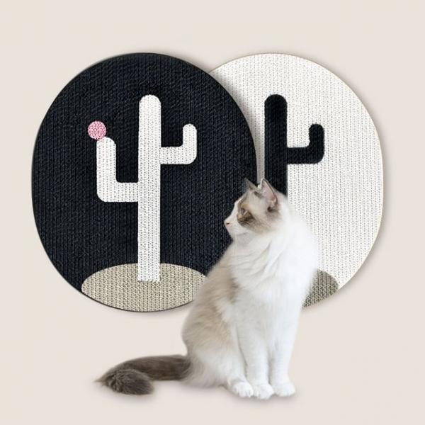 멍냥이랑 선인장 박스 고양이 붙이는 스크래쳐