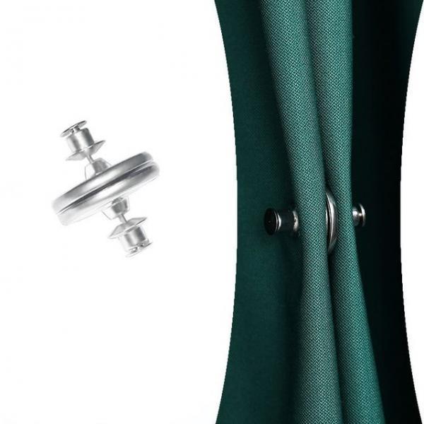 커튼 고정자석 클립 12pcs 원형 17mm 20mm 마그네틱