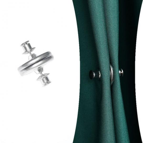 커튼 고정자석 클립 12pcs 원형 17mm 20mm 마그네틱