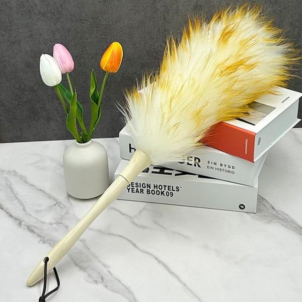 양모 먼지 털이 소 총체 총채 흡착 제거 쓸개 피규어 붓 이불 털이개 책상 양털 틈새 집 청소 정전기