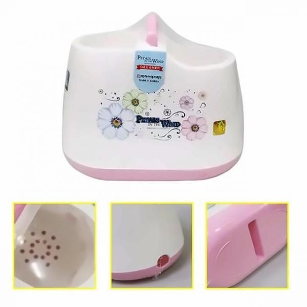 다용도 2칸 수저통 물빠짐 조리도구 국자 주걱 꽂이