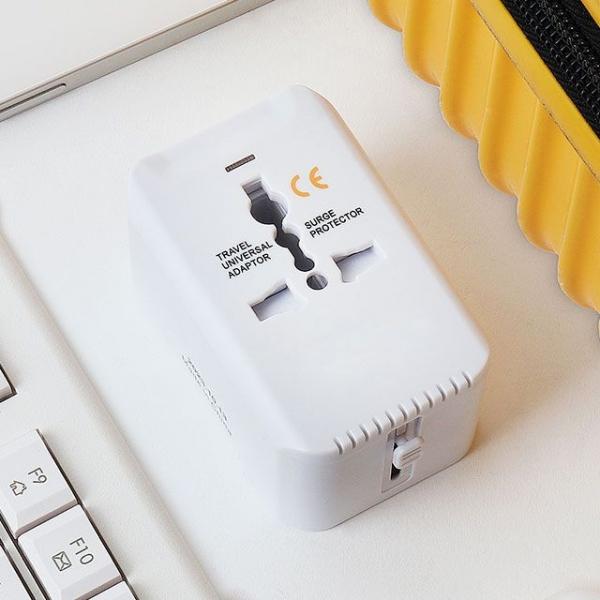 여행용어댑터 USB멀티탭 개별 호주 태국 멀티콘센트