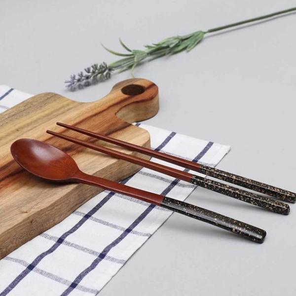 부부수저세트 옻칠수저세트 나무수저세트