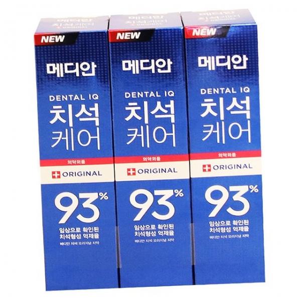 메디안 치석케어 치약 3입 1P 강력한 잇몸질환 예방