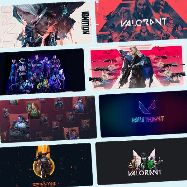 발로란트 B 게이밍장패드 2XL 900x400x4mm