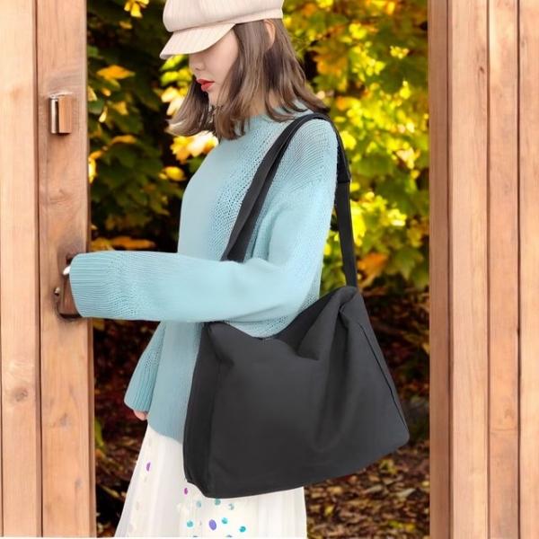 캐쥬얼 캔버스 크로스백 학생 학원 교재 책 패드 수납