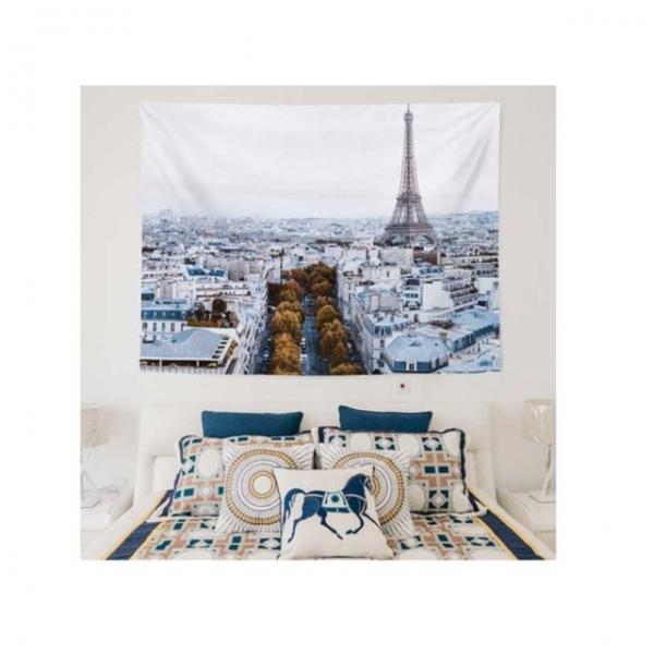 특대 에펠탑 패브릭 포스터 가림막 커튼 가리개 커텐