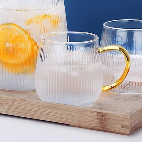 링클라인 내열 유리컵(350ml) 음료수잔