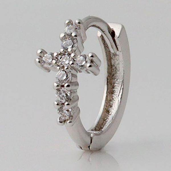 (1+1) 써지컬 피어싱 크롬 링