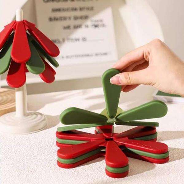 나무모양 인테리어 소품 컵코스터 트리 냄비받침