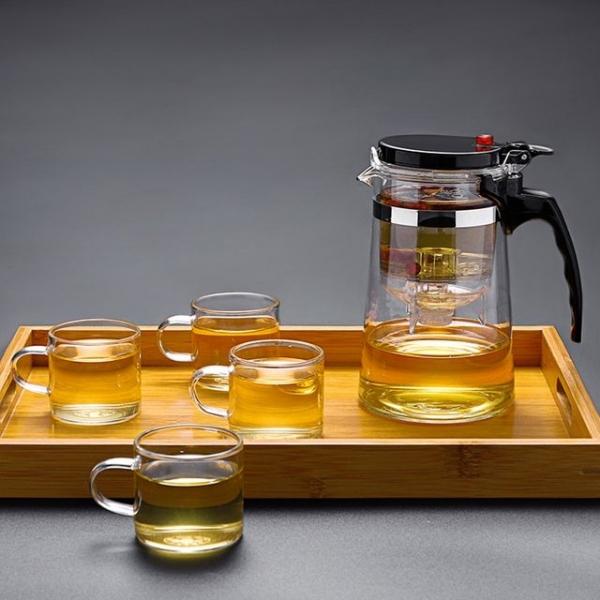 로하티 웰링 버튼 드롭 차포트 4인 찻잔세트 표일배