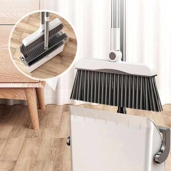 스탠딩 빗자루 쓰레받기 세트