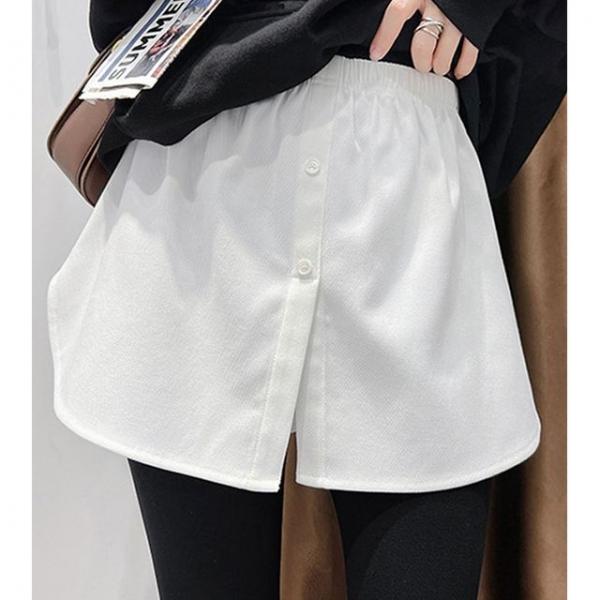 레이어드 페이크 스커트 1P 힙커버 이너 밴딩 치마