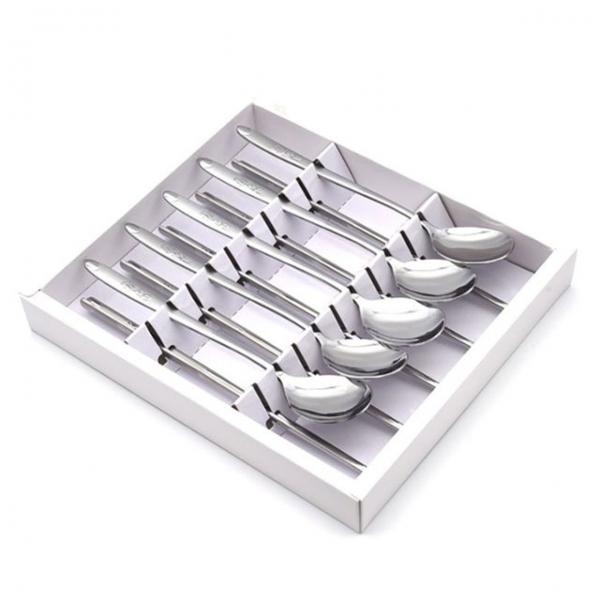 국산 스텐 수저세트 장미 숟가락 수저 젓가락 세트 5p