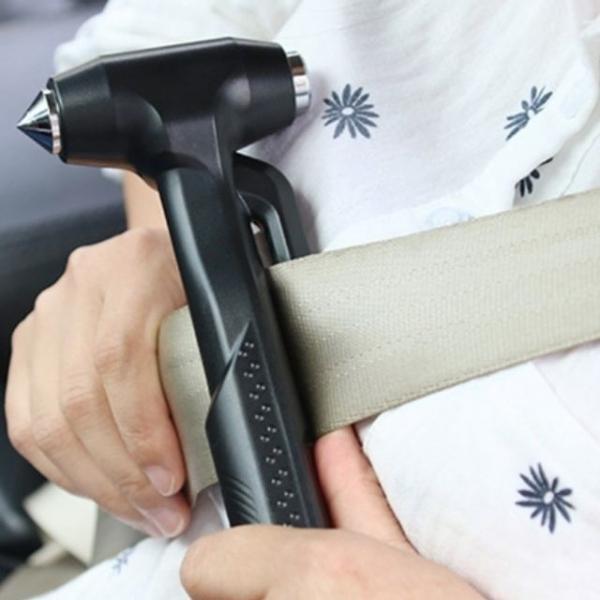 비상용 탈출용품 재난대비 유리해머 망치 안전밸트칼