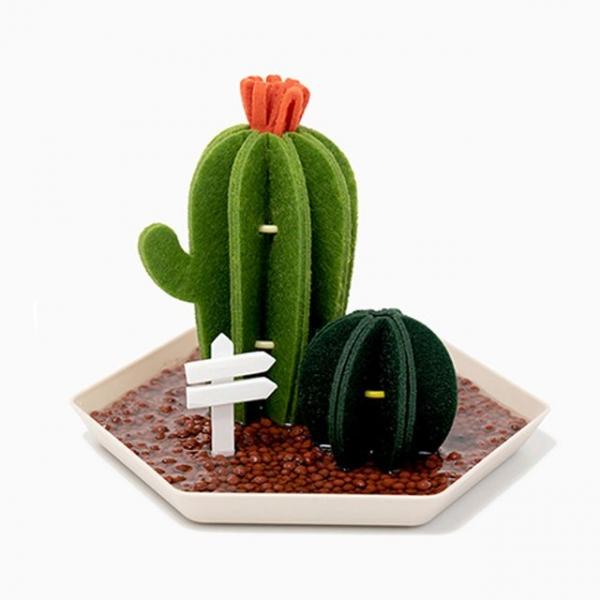 펠트 여름 선인장 가습기 만들기키트 자연기화식 단품