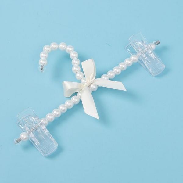 블링블링 진주 바지걸이 5p세트 디스플레이 속옷걸이