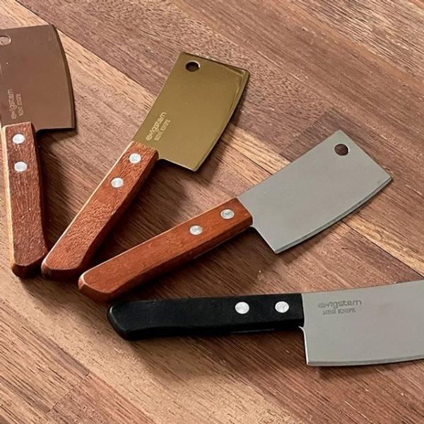 에비히슈테른 중식도 미니 도끼칼 중국칼 실버블랙