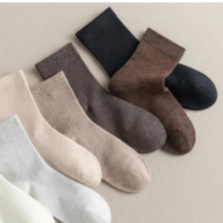 사계절 필수 베이직 기본 여성양말 면양말