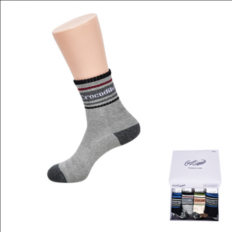신축성 기타 좋은 발목 밴드 남성 크로커다일 스포츠 중목 양말 크리베라 남자양말