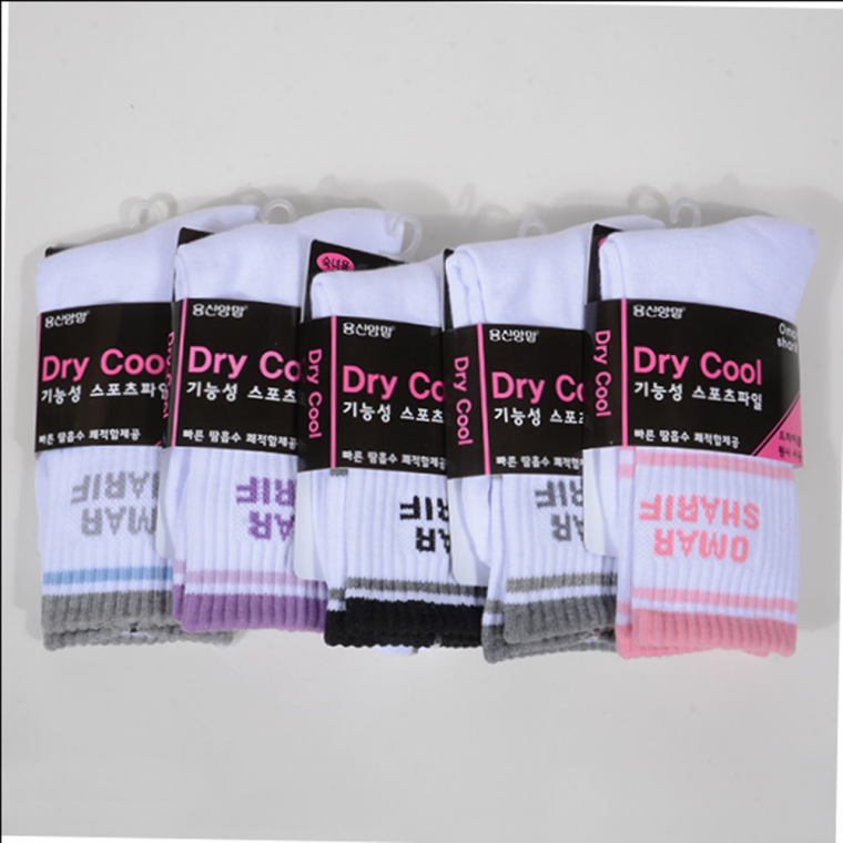 오마샤리프 미니양말 스포츠파일 기능성 드라이쿨 숙녀양말 숙녀스포츠 용신