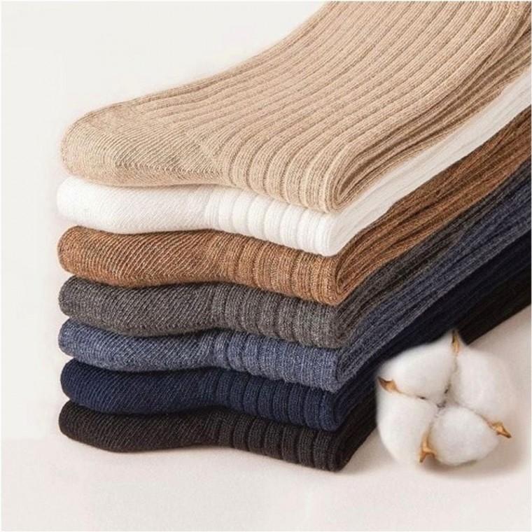 양말세트 캐주얼 정장 골지양말 겨울 중목 남자 6켤레묶음