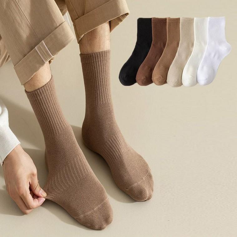 남자 5켤레 신축성 발목밴딩 양말 중목양말 튜닉 좋은