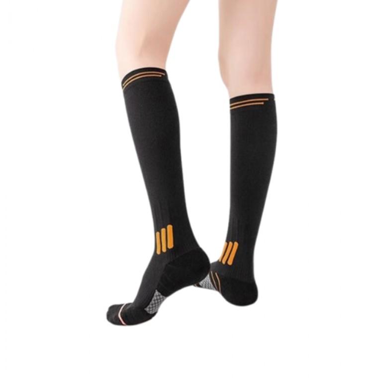 통기성 탄력밴드 미끄럼방지 여성 롱 스포츠 무릎 양말