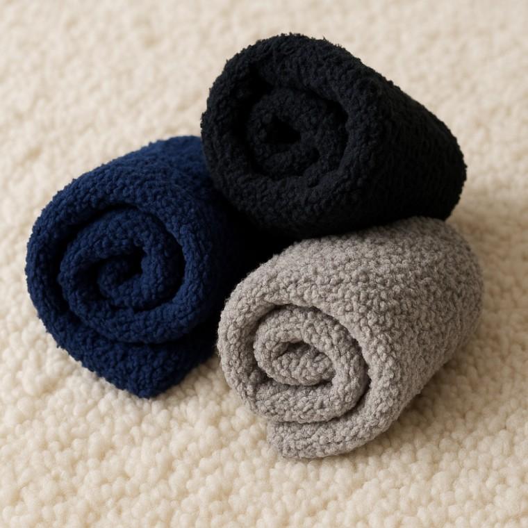 겨울 남성용 수면 양말 5켤레 세트 색상랜덤 두꺼운 기모 보온 성인 남자 학생 직장인