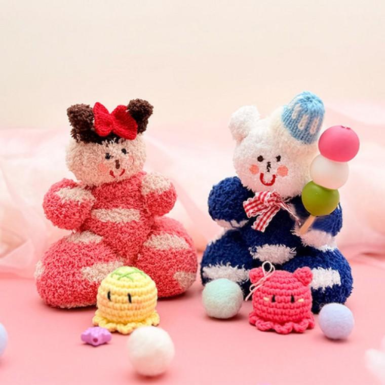 폭신폭신 우정 양말 인형 만들기