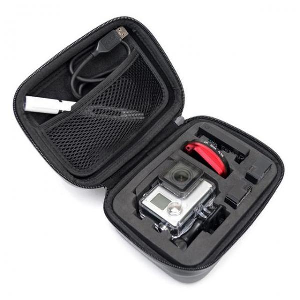 소형 포터블 하드 케이스 파우치 고프로11 블랙 호환