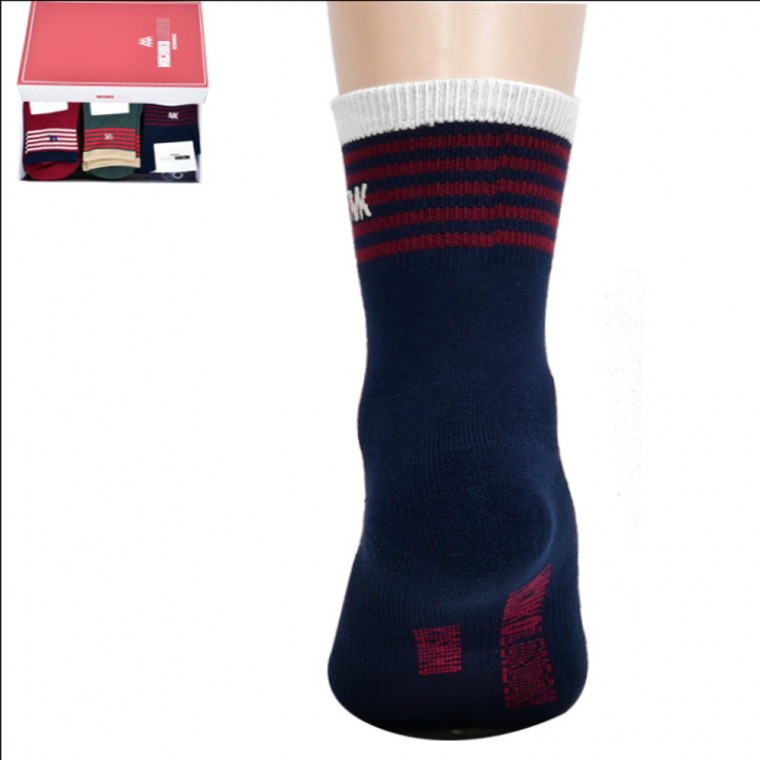 미치코런던 감각적인 스트라이프 포인트 숙녀 파일 중목양말