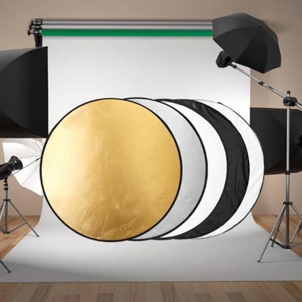 키밍 5in1 휴대용 반사판 촐영용 조명판 확산판 원형