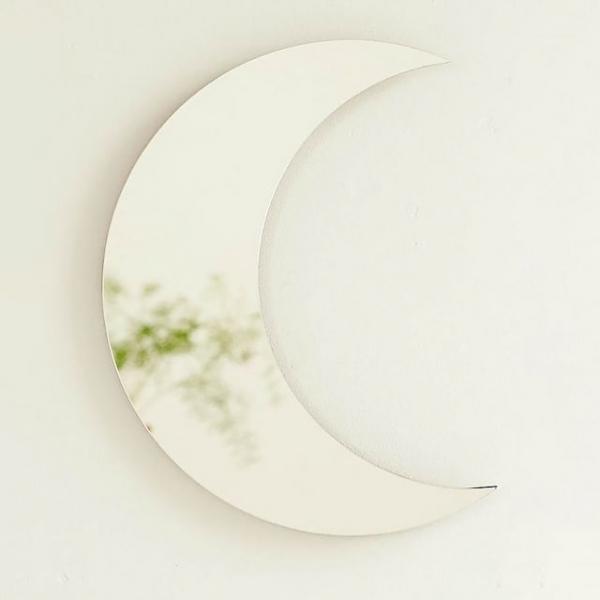 골드 실버 초승달 붙이는 인테리어 아크릴 거울