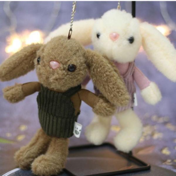 신상 책가방 액세서리 토끼인형 키링 백팩 키홀더