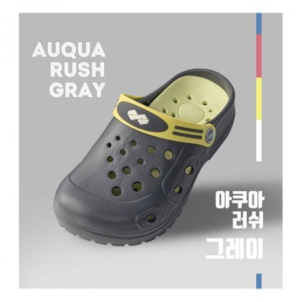 커밍 아쿠아러쉬 성인샌들 그레이 남녀 슬리퍼 논슬립