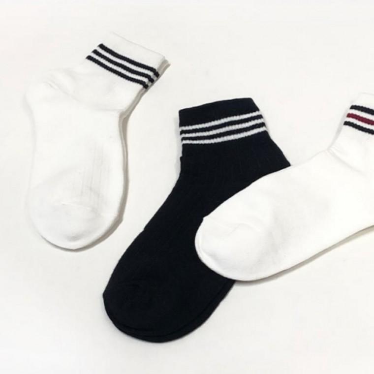 양말 스포츠 중목 러닝 쿠션 삭스 베이직 1켤레