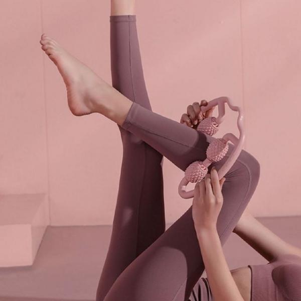 핸들마사지기구 종아리 허벅지 롤러 홈트